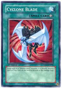 Cyclone Blade DP05-EN018 card from Duelist Pack 5: Aster Phoenix