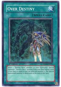 Over Destiny DP05-EN021 card from Duelist Pack 5: Aster Phoenix