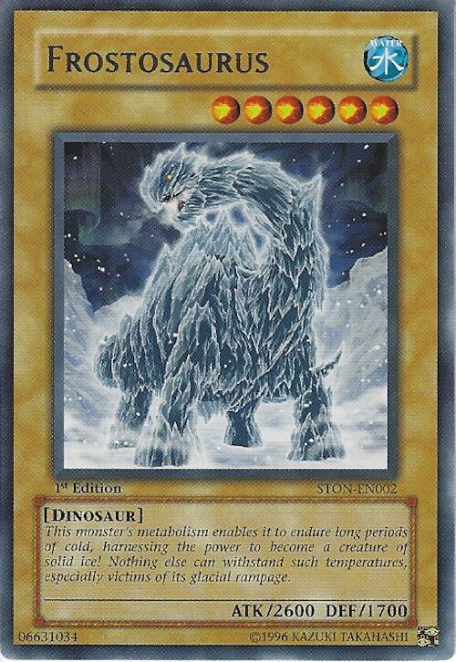 Frostosaurus STON-EN002 card from Strike of Neos