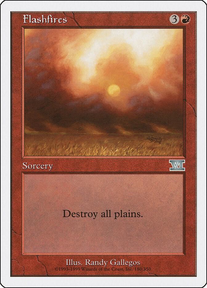 Flashfires 180 card from Classic Sixth Edition
