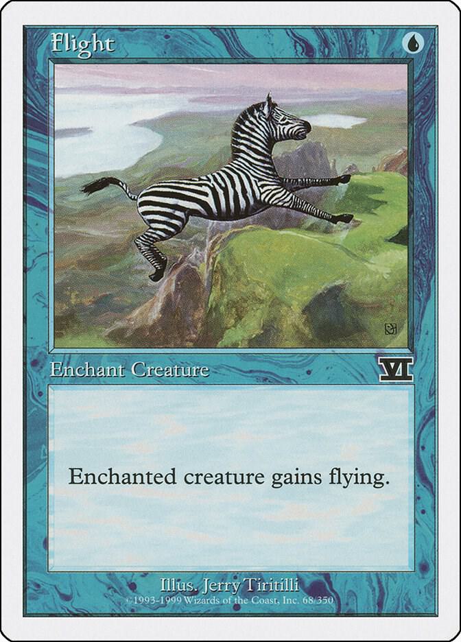 Flight 68 card from Classic Sixth Edition