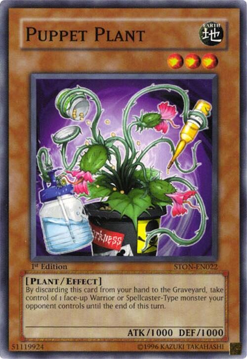 Puppet Plant STON-EN022 card from Strike of Neos