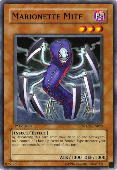 Marionette Mite STON-EN023 card from Strike of Neos