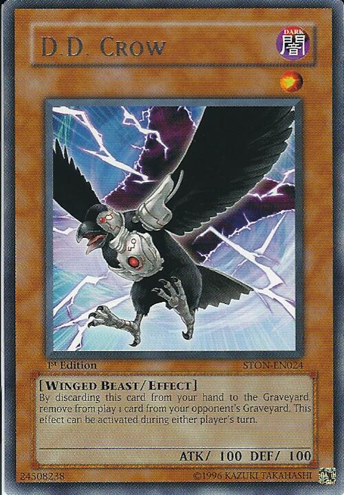 D.D. Crow STON-EN024 card from Strike of Neos