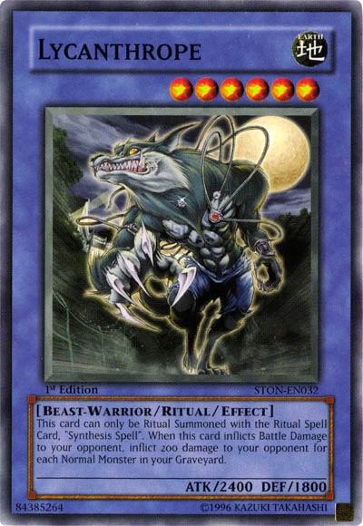 Lycanthrope STON-EN032 card from Strike of Neos