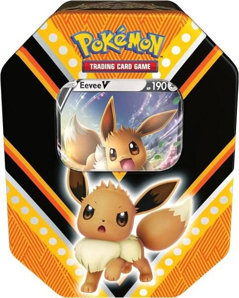 V Powers Tin [Eevee V] (International Version) card from Miscellaneous Cards & Products
