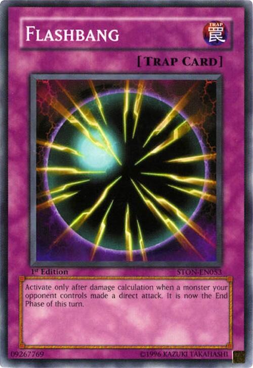 Flashbang STON-EN053 card from Strike of Neos