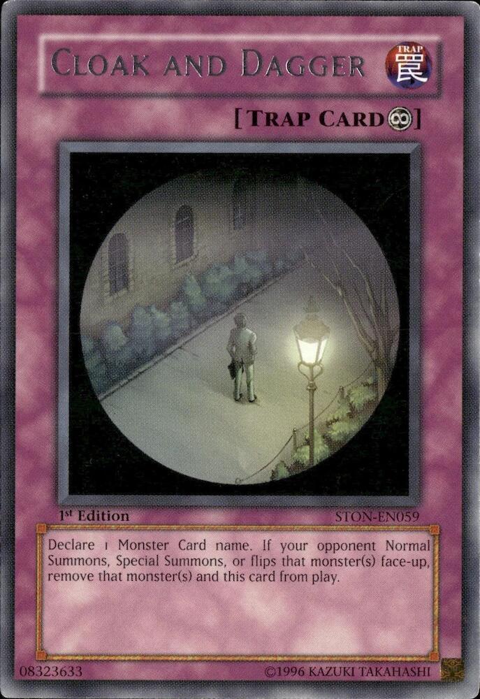 Cloak and Dagger STON-EN059 card from Strike of Neos