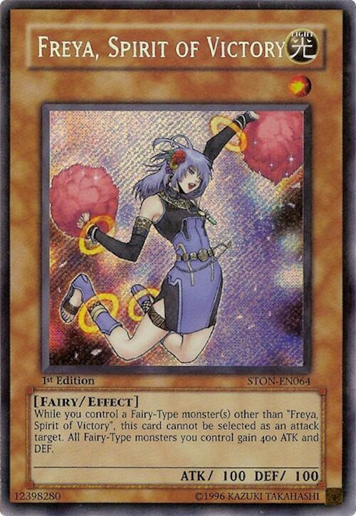 Freya, Spirit of Victory STON-EN064 card from Strike of Neos