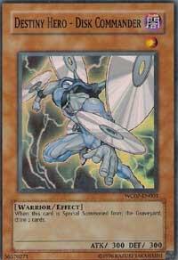 Destiny HERO - Disk Commander WC07-EN003 card from World Championship 2007