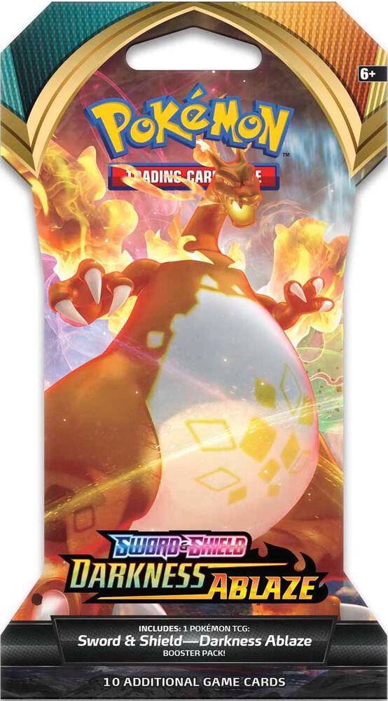 Darkness Ablaze Sleeved Booster Pack card from SWSH03: Darkness Ablaze
