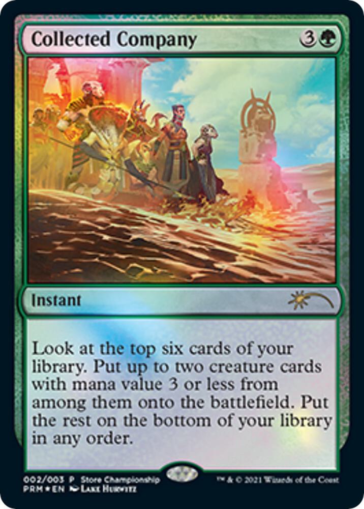 Collected Company 2 card from Game Day & Store Championship Promos