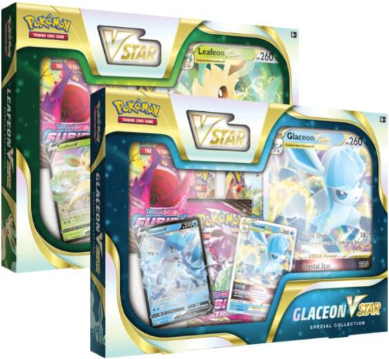 Glaceon / Leafeon VSTAR Special Collection [Set of 2] card from SWSH09: Brilliant Stars