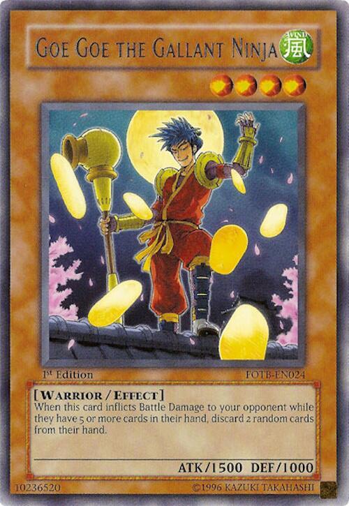 Goe Goe the Gallant Ninja FOTB-EN024 card from Force of the Breaker