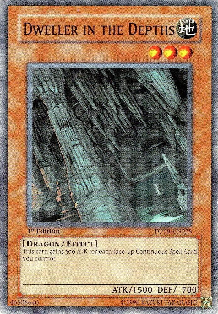 Dweller in the Depths FOTB-EN028 card from Force of the Breaker