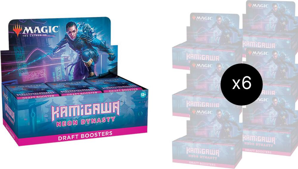 Kamigawa: Neon Dynasty - Draft Booster Box Case card from Kamigawa: Neon Dynasty
