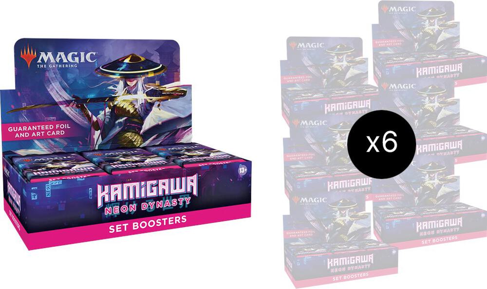 Kamigawa: Neon Dynasty - Set Booster Display Case card from Kamigawa: Neon Dynasty
