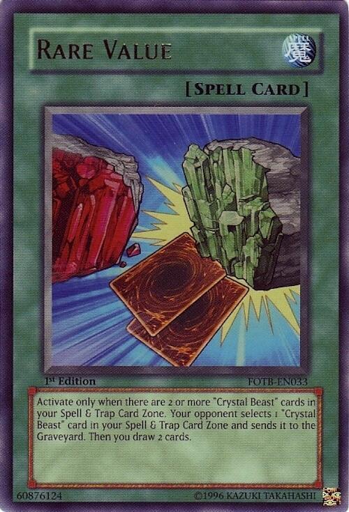 Rare Value FOTB-EN033 card from Force of the Breaker