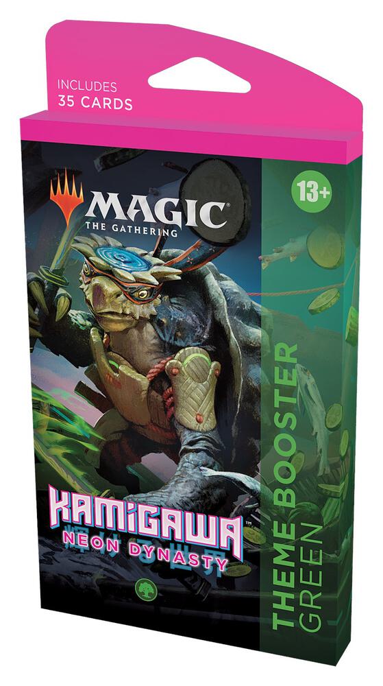 Kamigawa: Neon Dynasty - Theme Booster [Green] card from Kamigawa: Neon Dynasty