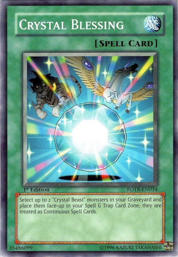 Crystal Blessing FOTB-EN034 card from Force of the Breaker
