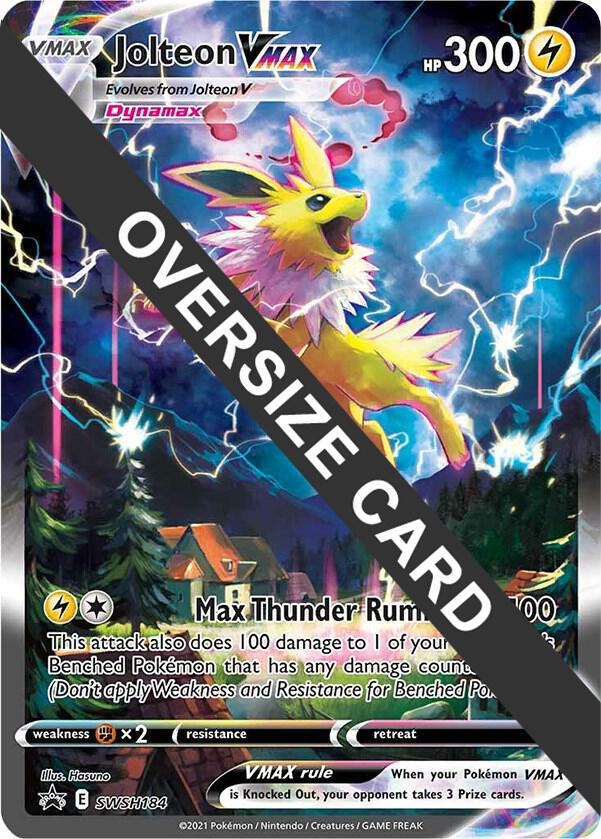 Jolteon VMAX SWSH184 card from Jumbo Cards