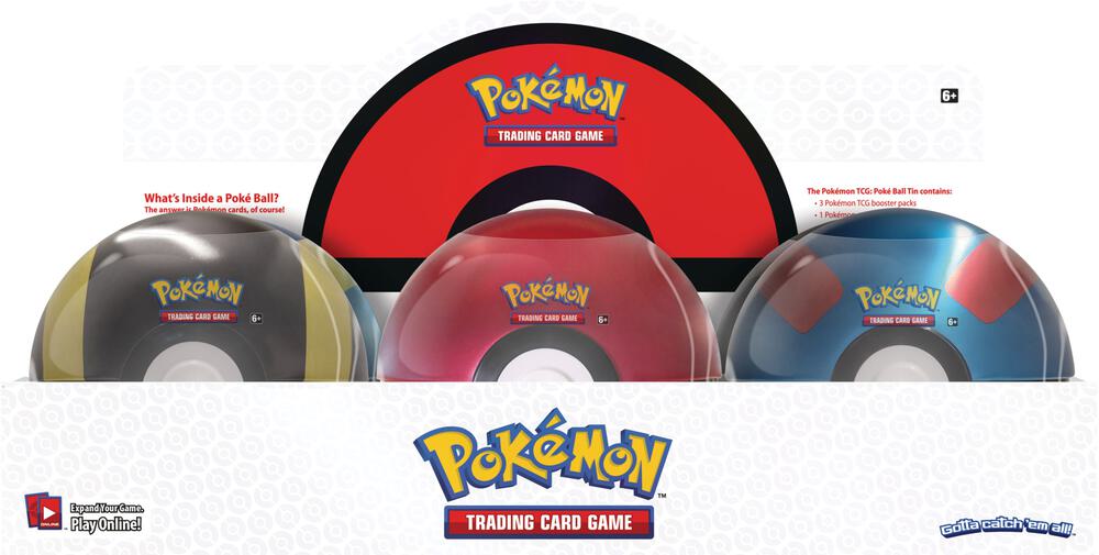Poke Ball Tin Display (Q4 2021) card from Miscellaneous Cards & Products
