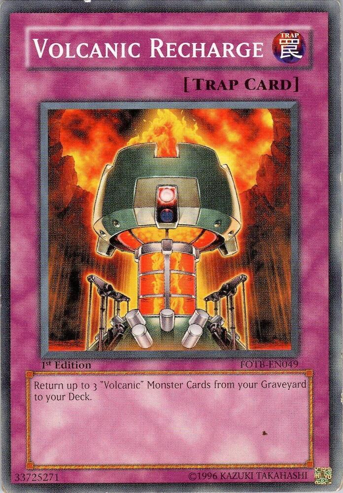 Volcanic Recharge FOTB-EN049 card from Force of the Breaker