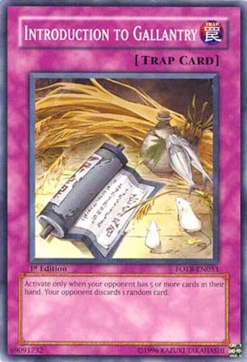 Introduction to Gallantry FOTB-EN053 card from Force of the Breaker