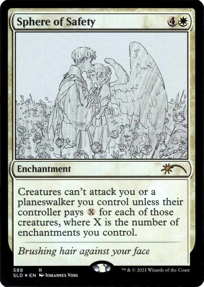 Sphere of Safety 588 card from Secret Lair Drop Series