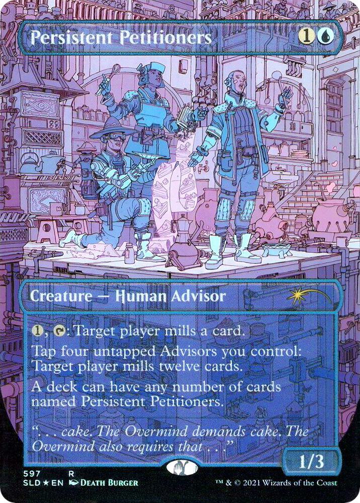 Persistent Petitioners 597 card from Secret Lair Drop Series