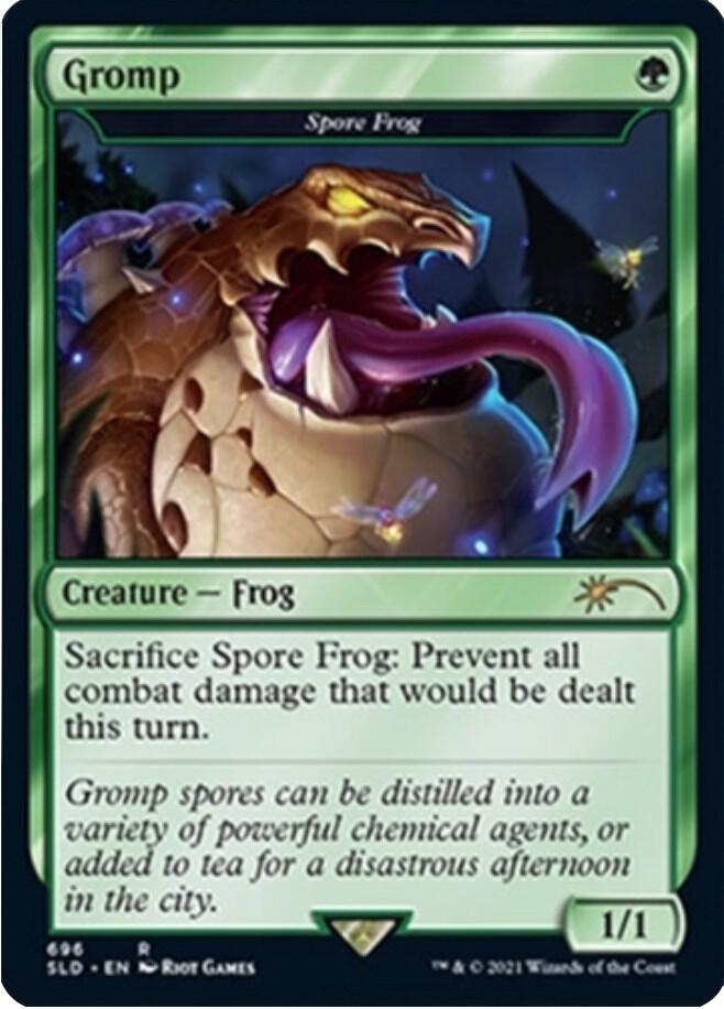 Gromp - Spore Frog 696 card from Secret Lair Drop Series