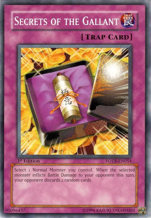Secrets of the Gallant FOTB-EN054 card from Force of the Breaker