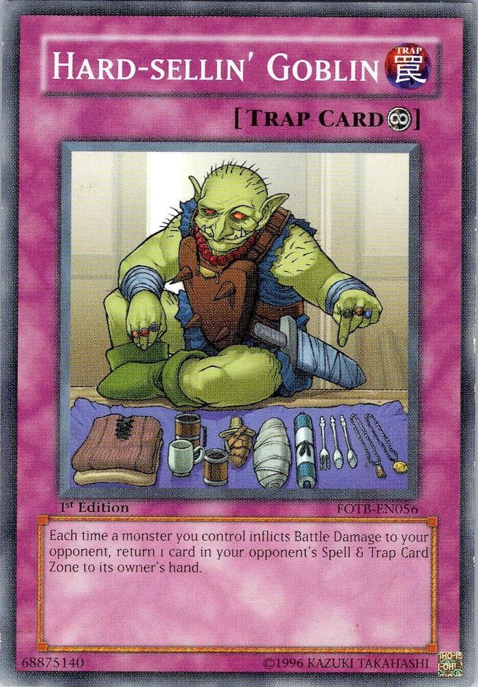 Hard-sellin' Goblin FOTB-EN056 card from Force of the Breaker