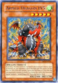 Armed Dragon LV5 DR3-EN014 card from Dark Revelation Volume 3