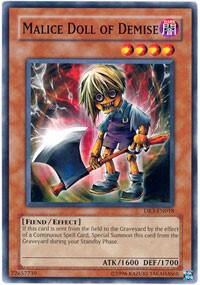 Malice Doll of Demise DR3-EN018 card from Dark Revelation Volume 3