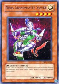 Ninja Grandmaster Sasuke DR3-EN019 card from Dark Revelation Volume 3
