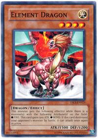 Element Dragon DR3-EN023 card from Dark Revelation Volume 3
