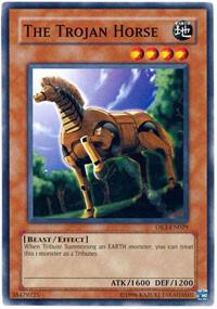 The Trojan Horse DR3-EN029 card from Dark Revelation Volume 3