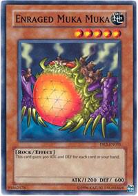 Enraged Muka Muka DR3-EN031 card from Dark Revelation Volume 3