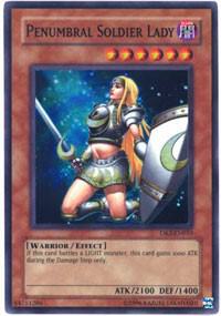Penumbral Soldier Lady DR3-EN033 card from Dark Revelation Volume 3