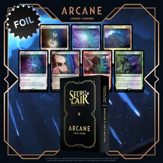 Secret Lair Drop: Secret Lair x Arcane - Traditional Foil Edition card from Secret Lair Drop Series