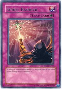 Spirit Barrier DR3-EN051 card from Dark Revelation Volume 3
