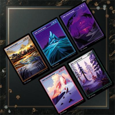 Secret Lair Drop: PixelSnowLands.jpg - Non-Foil Edition card from Secret Lair Drop Series
