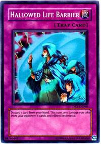 Hallowed Life Barrier DR3-EN060 card from Dark Revelation Volume 3