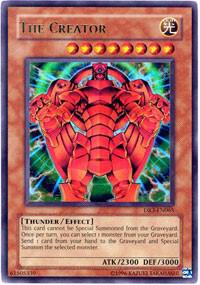 The Creator DR3-EN065 card from Dark Revelation Volume 3