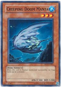 Creeping Doom Manta DR3-EN085 card from Dark Revelation Volume 3
