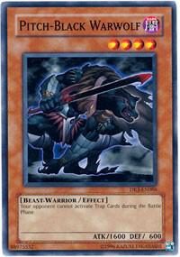 Pitch-Black Warwolf DR3-EN086 card from Dark Revelation Volume 3