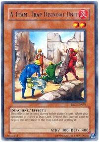 A-Team: Trap Disposal Unit DR3-EN093 card from Dark Revelation Volume 3