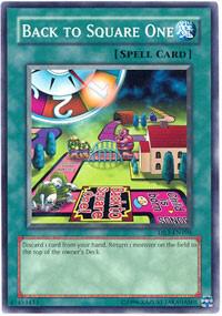 Back to Square One DR3-EN104 card from Dark Revelation Volume 3