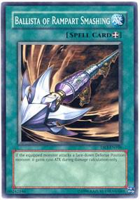 Ballista of Rampart Smashing DR3-EN106 card from Dark Revelation Volume 3